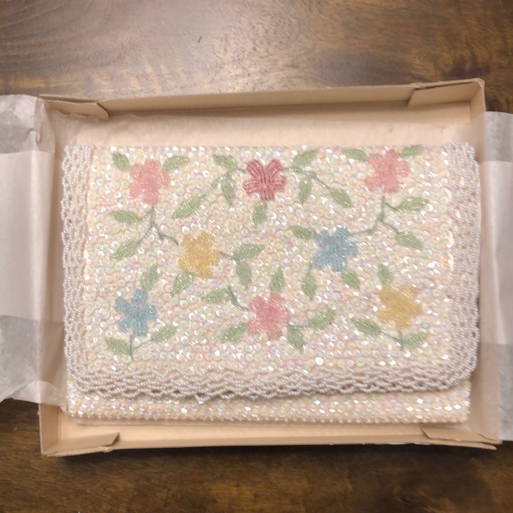 Vintage Beaded Purse John Wanamaker 40’s
